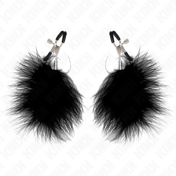 Kink Nipple Grip Verenippelklem Zwart