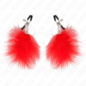 Kink Nipple Grip Federnippelklemme rood Kink Nipple Grip Federnippelklemme rood - Afbeelding 2