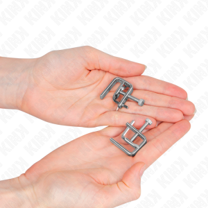 Kink Nipple Grip Nippel-schroefbankspanners voor precieze stimulatie Kink Nipple Grip Nippel-schroefbankspanners voor precieze stimulatie - Afbeelding 3