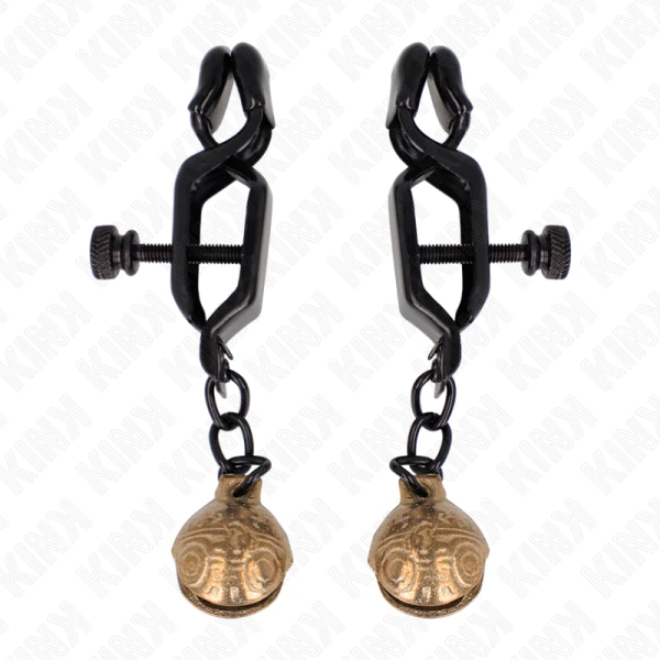 Kink Nipple Grip Bell JAW Style Nippelklemmen zwart