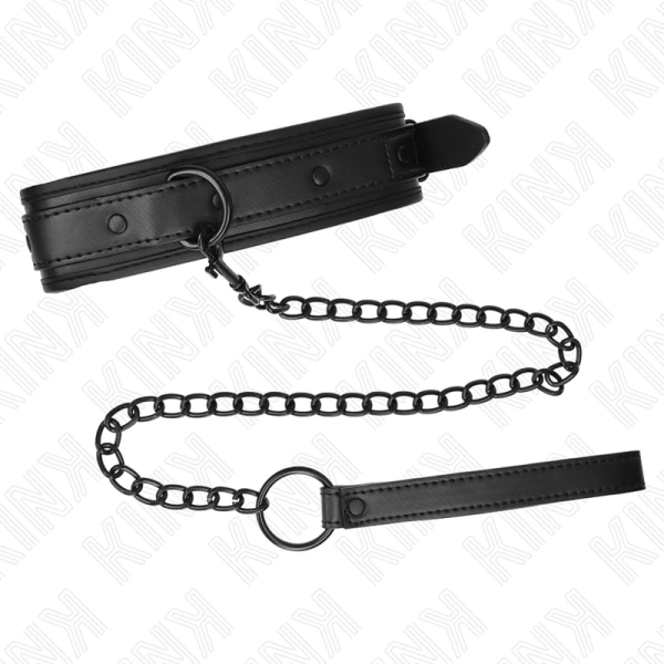 Kink Collar & GAG Neopren-Bondage-Halsband mit Gürtel