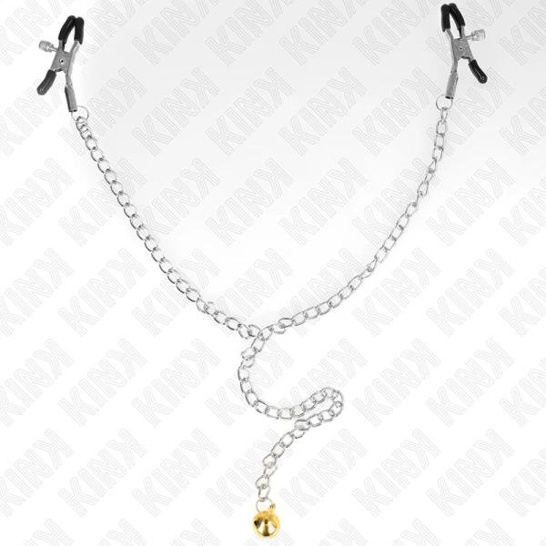Kink Nipple Grip Kettennippelklammern met bel