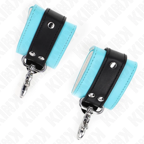 Kink Wrist Restraint abschließbare Handgelenkfesseln Schwarz/Blau verstellbar Kink Wrist Restraint abschließbare Handgelenkfesseln Schwarz/Blau verstellbar