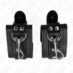 Kink Wrist Restraint afsluitbare polsboeien Zwart Kink Wrist Restraint afsluitbare polsboeien Zwart - Afbeelding 4
