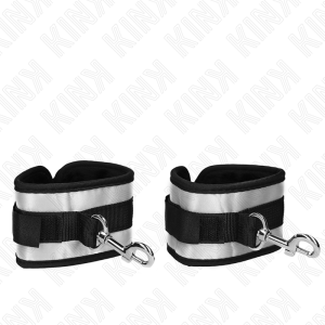 Kink Wrist Restraint Neopreen polsboeien grijs Kink Wrist Restraint Neopreen polsboeien grijs - Afbeelding 4