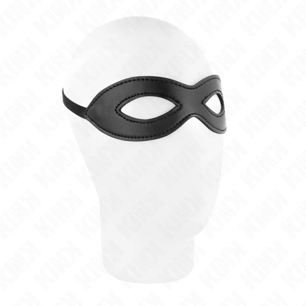 Kink Masked Allure Oogmasker met Studs Fetisjmasker Zwart