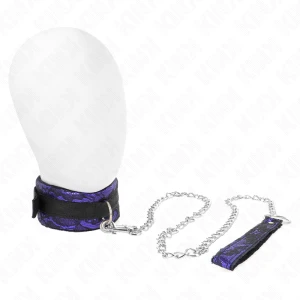 Kink Collar & GAG Samtspitzen-Halskette mit Gürtel