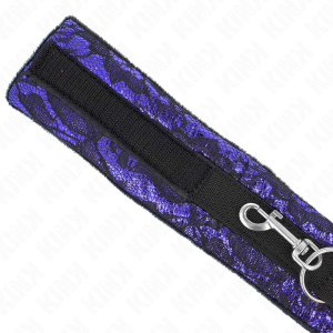 Kink Collar & GAG Fluweelkanten Halsketting met Riem Kink Collar & GAG Fluweelkanten Halsketting met Riem - Afbeelding 5