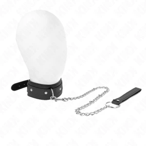 Kink Collar & GAG Halsketting met riem, verstelbaar