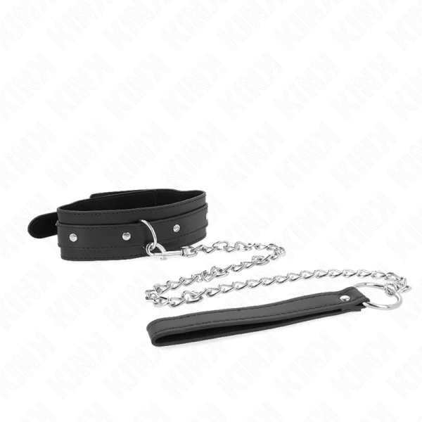 Kink Collar & GAG Halsketting met riem, verstelbaar