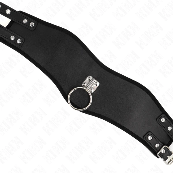 Kink Collar & GAG Halskette met brede riem verstelbaar Kink Collar & GAG Halskette met brede riem verstelbaar
