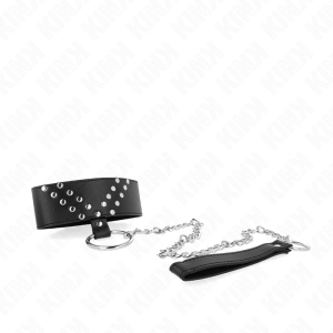Kink Collar & GAG Halsketting met riem en V-klinknagel, verstelbaar Kink Collar & GAG Halsketting met riem en V-klinknagel, verstelbaar - Afbeelding 3