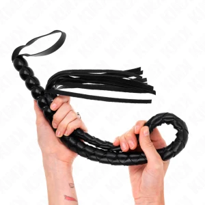 Kink Impact & Touch Schlangenpeitsche mit Perlen