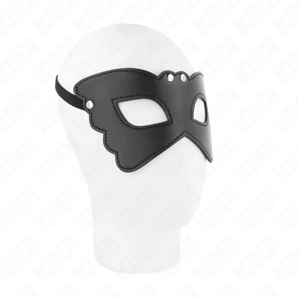 Kink Masked Allure Vlindervormige Kunstlederen Masker