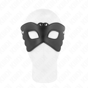 Kink Masked Allure Vlindervormige Kunstlederen Masker Kink Masked Allure Vlindervormige Kunstlederen Masker - Afbeelding 3