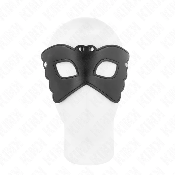 Kink Masked Allure Vlindervormige Kunstlederen Masker