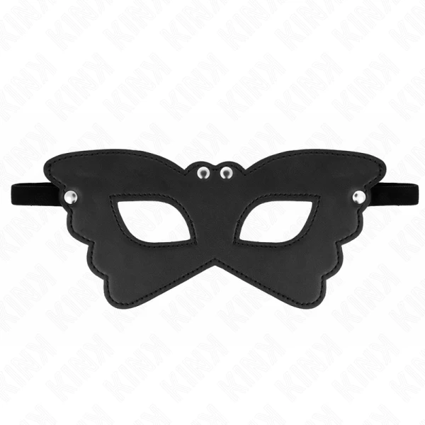 Kink Masked Allure Vlindervormige Kunstlederen Masker