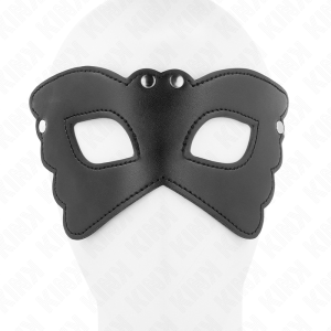 Kink Masked Allure Vlindervormige Kunstlederen Masker Kink Masked Allure Vlindervormige Kunstlederen Masker - Afbeelding 1