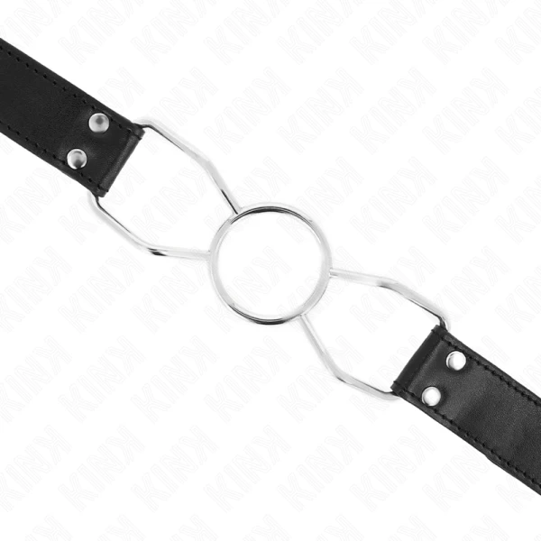 Kink Collar & GAG Spider Mouth Gag Knebel maat M