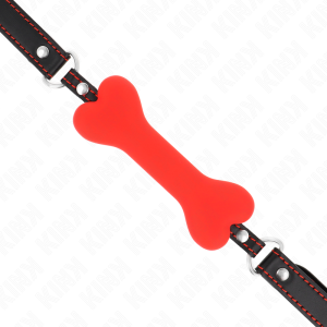 Kink Collar & GAG Rode Bot-Knevel Kink Collar & GAG Rode Bot-Knevel - Afbeelding 4