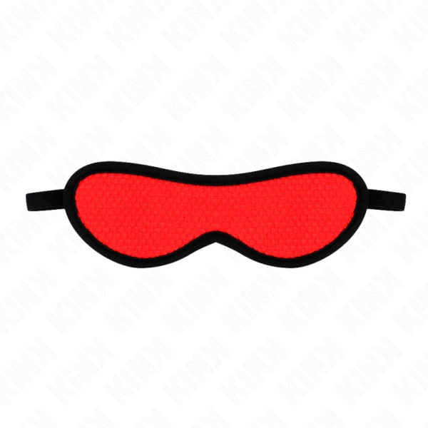 Kink Masked Allure Schuppentextur-Bandage met rood afgedekte rand Kink Masked Allure Schuppentextur-Bandage met rood afgedekte rand
