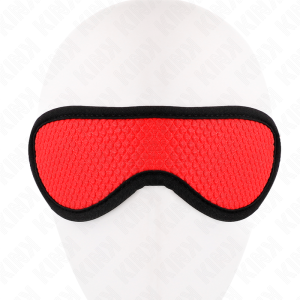 Kink Masked Allure Schuppentextur-Bandage met rood afgedekte rand Kink Masked Allure Schuppentextur-Bandage met rood afgedekte rand - Afbeelding 4