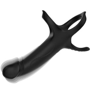 Armony FOR HIM Penisring mit Dildo und Vibrator, schwarz Armony FOR HIM Penisring mit Dildo und Vibrator, schwarz – Bild 3