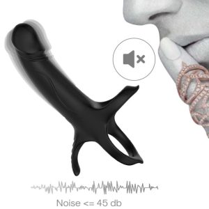 Armony FOR HIM Penisring mit Dildo und Vibrator, schwarz Armony FOR HIM Penisring mit Dildo und Vibrator, schwarz – Bild 12
