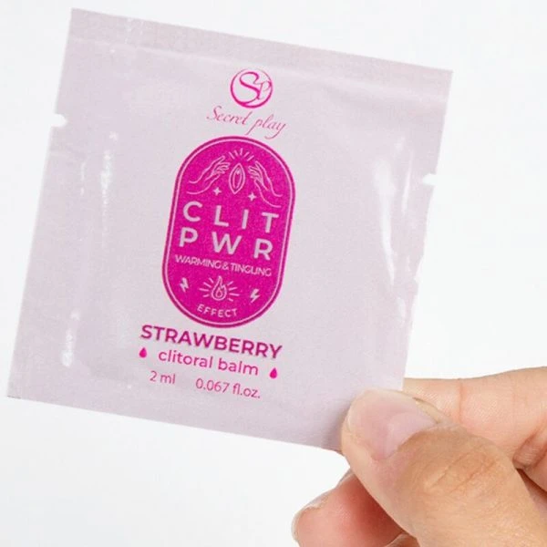 Secretplay Cosmetic Aardbei-glijmiddel 2 ML Enkele dosis glijmiddel