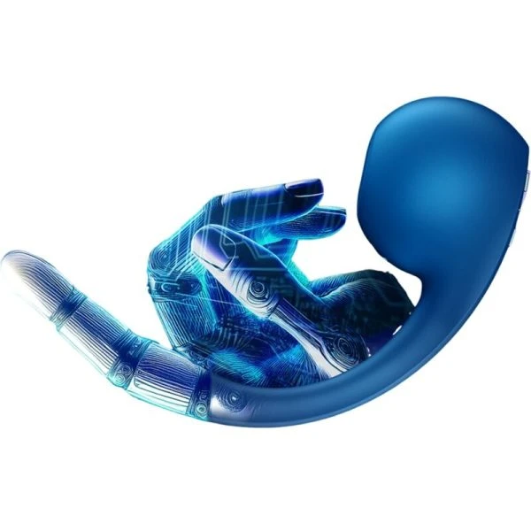 Satisfyer AIR Pulse Pro+ Wave 4 G-Punt Vibrator met App-bediening donkerblauw