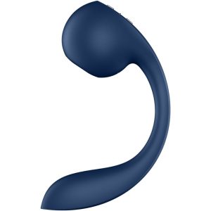 Satisfyer AIR Pulse Pro+ Wave 4 G-Punt Vibrator met App-bediening donkerblauw Satisfyer AIR Pulse Pro+ Wave 4 G-Punt Vibrator met App-bediening donkerblauw - Afbeelding 1