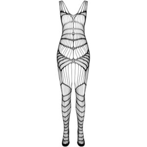 Passion Woman Bodystockings Netzbodystocking met kant, zwart Passion Woman Bodystockings Netzbodystocking met kant, zwart - Afbeelding 3