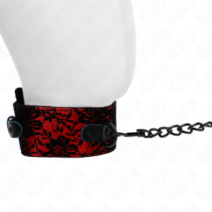 Kink Collar & GAG Kantenketting met riem van echt leer Kink Collar & GAG Kantenketting met riem van echt leer - Afbeelding 1
