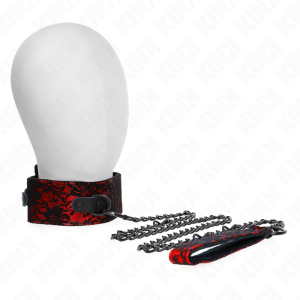 Kink Collar & GAG Kantenketting met riem van echt leer Kink Collar & GAG Kantenketting met riem van echt leer - Afbeelding 5
