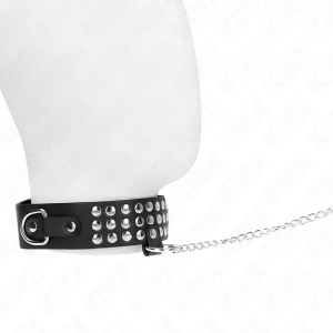 Kink Collar & GAG Necklace with Band, shiny, adjustable