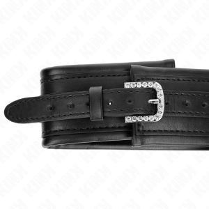 Kink Collar & GAG Halskette met glanzende gespenband Kink Collar & GAG Halskette met glanzende gespenband - Afbeelding 6
