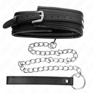 Kink Collar & GAG Halskette met glanzende gespenband Kink Collar & GAG Halskette met glanzende gespenband - Afbeelding 5
