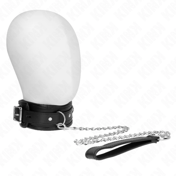 Kink Collar & GAG Halsband met riem, model 1