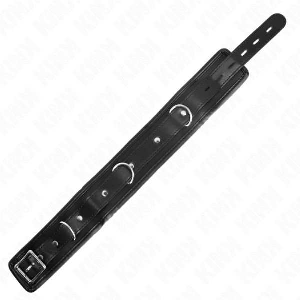 Kink Collar & GAG Halsband met riem, model 1