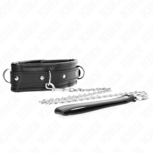 Kink zware halsketting met riem verstelbaar Kink zware halsketting met riem verstelbaar - Afbeelding 2