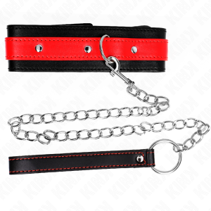 Kink Collar & GAG halsketting met rood lint, verstelbaar Kink Collar & GAG halsketting met rood lint, verstelbaar - Afbeelding 5