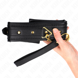 Kink Collar & GAG Halskette met schuimkunstlederen band Kink Collar & GAG Halskette met schuimkunstlederen band - Afbeelding 5