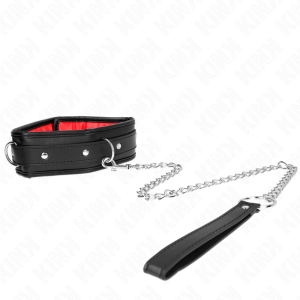 Kink Collar & GAG halsketting met sponskunstlederen band verstelbaar Kink Collar & GAG halsketting met sponskunstlederen band verstelbaar - Afbeelding 2