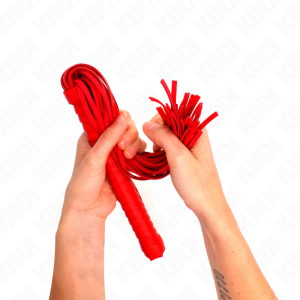 Kink Impact & Touch Zweep met rode gestructureerde handgreep Kink Impact & Touch Zweep met rode gestructureerde handgreep - Afbeelding 3