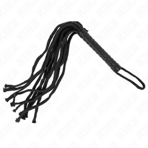Kink Impact & Touch Zwarte Touwpiet voor Fetisjspelletjes Kink Impact & Touch Zwarte Touwpiet voor Fetisjspelletjes - Afbeelding 2