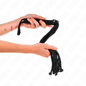 Kink Impact & Touch Zwarte Touwpiet voor Fetisjspelletjes Kink Impact & Touch Zwarte Touwpiet voor Fetisjspelletjes - Afbeelding 4
