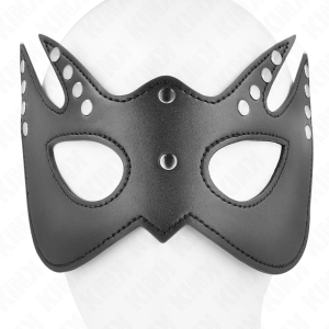Kink Masked Allure Vleermuismasker met Studs Kink Masked Allure Vleermuismasker met Studs - Afbeelding 4
