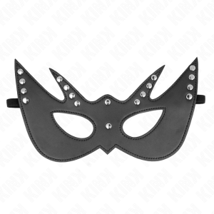 Kink Masked Allure Vleermuismasker met Studs Kink Masked Allure Vleermuismasker met Studs - Afbeelding 2