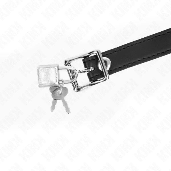 Kink Collar & GAG Siliconen balprop met slot