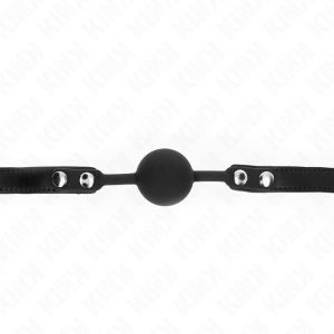 Kink Collar & GAG Siliconen balprop met slot Kink Collar & GAG Siliconen balprop met slot - Afbeelding 5
